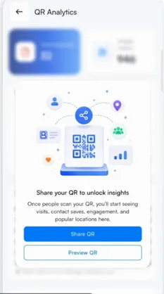 QR analytics after the show