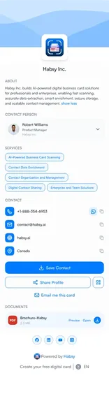 business digital card