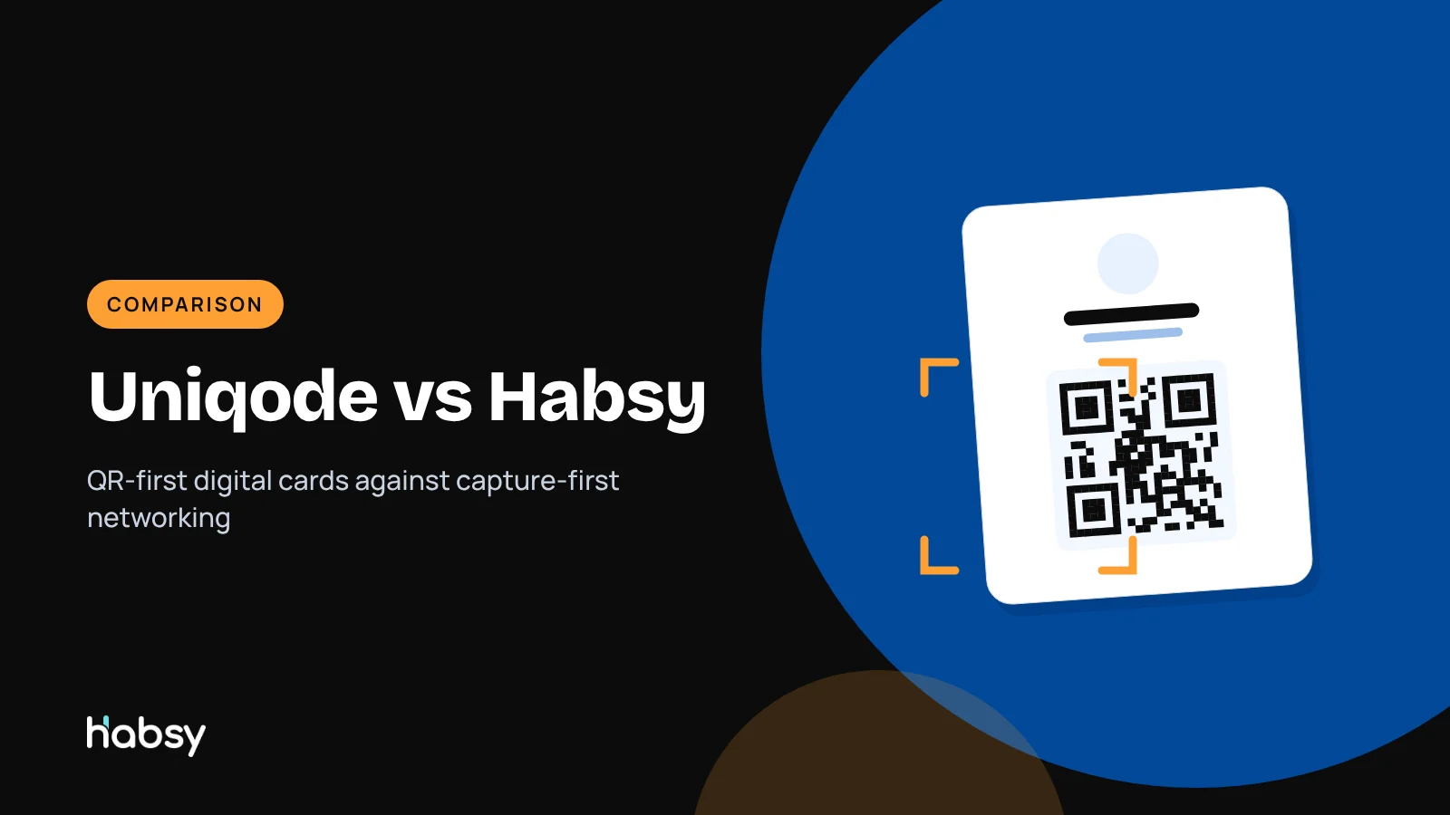 Uniqode vs Habsy digital business card comparison